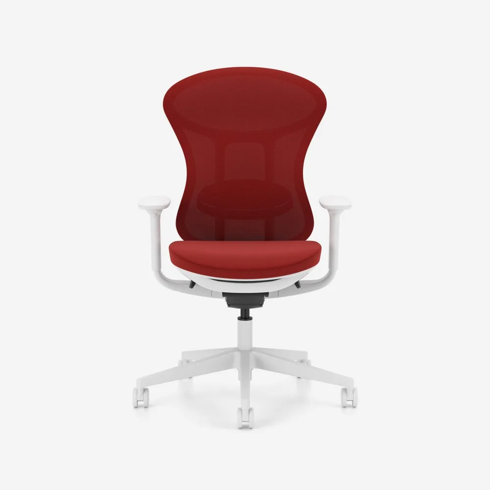 Работен стол Prox MESH WHITE