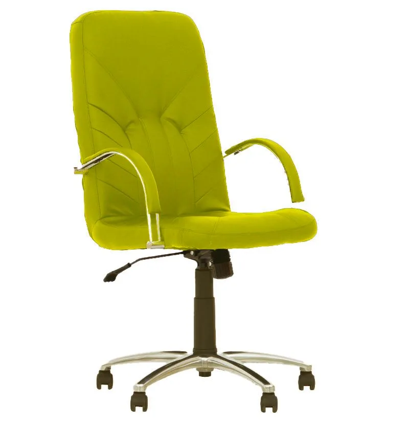 Мениджърски стол Manager Steel V – светлозелен (V82)