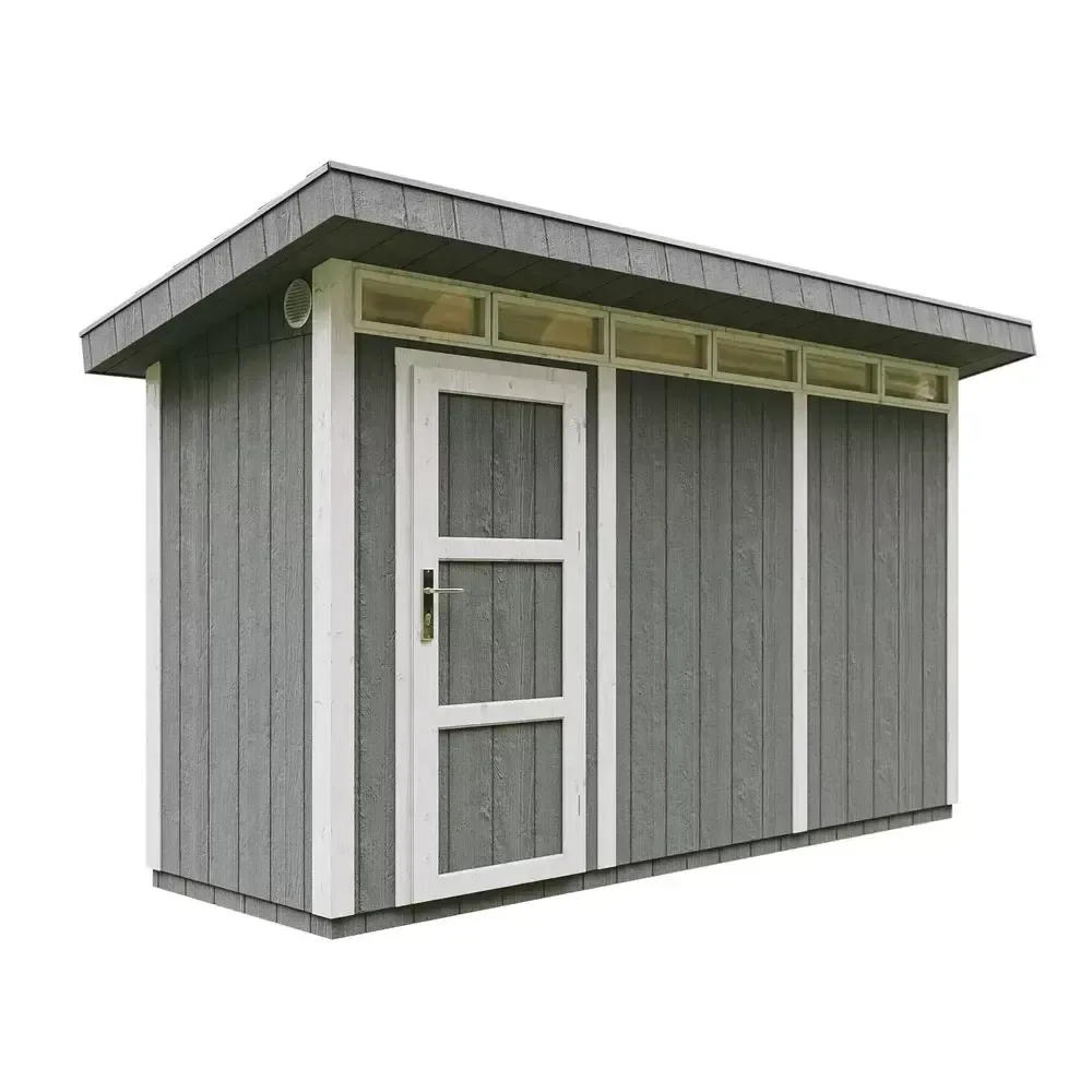 LP® SmartSide® панелен навес с под– 118 × 368 см – 4 м² – Tundra Grey, снимка 8
