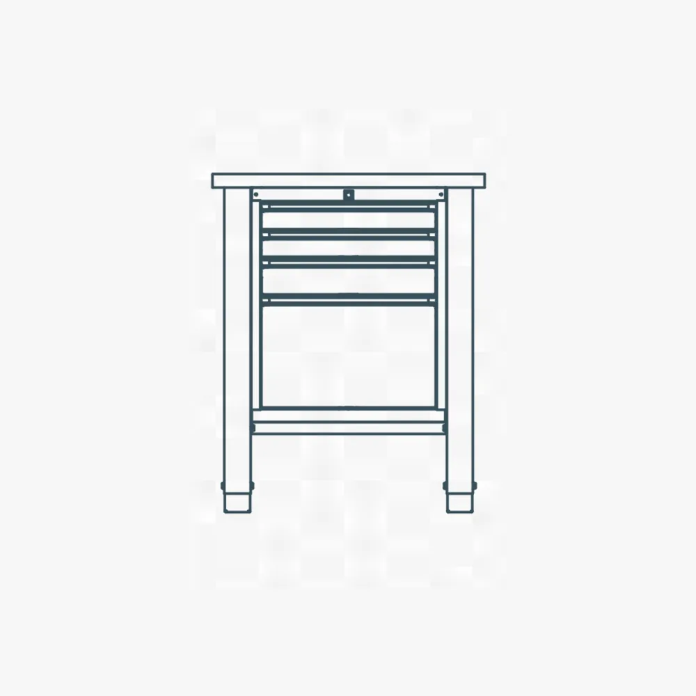 Работна маса Swt 07/7, снимка 4