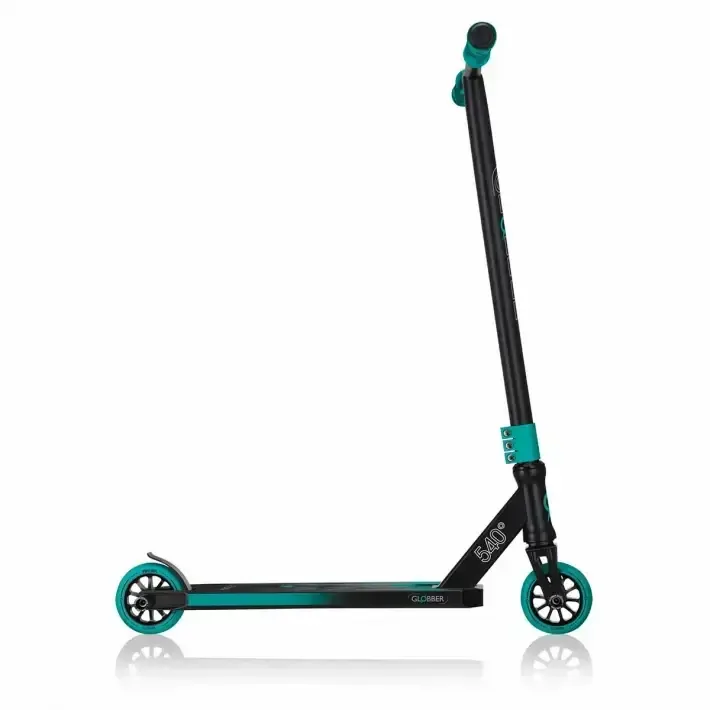 Тротинетка за трикове Globber GS 540 - черна/тюркоаз, снимка 3