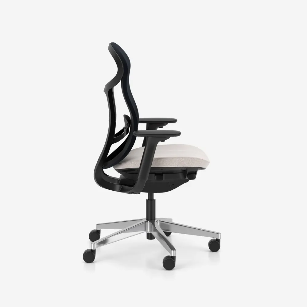 Работен стол Prox MESH BLACK POL, снимка 5